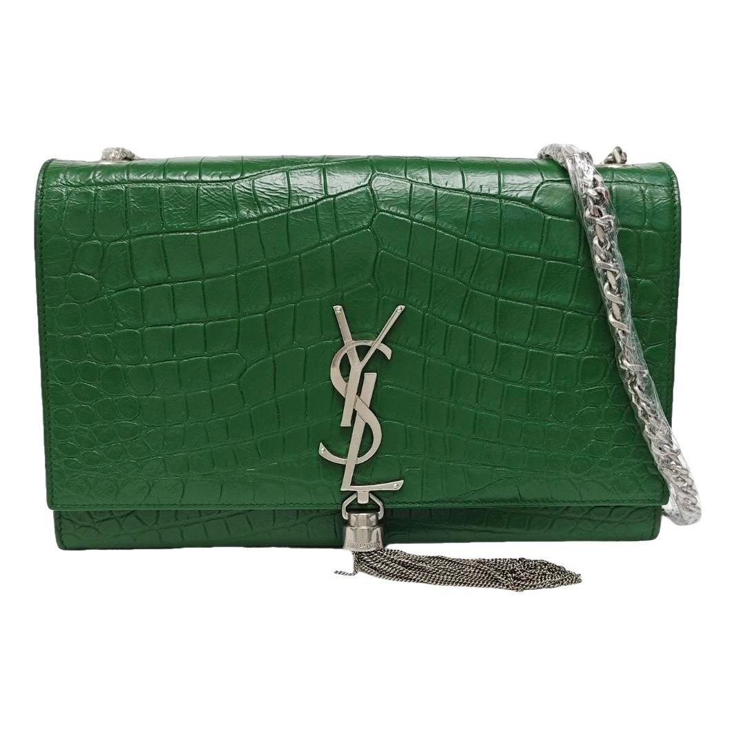 Pompom Kate leather crossbody bag