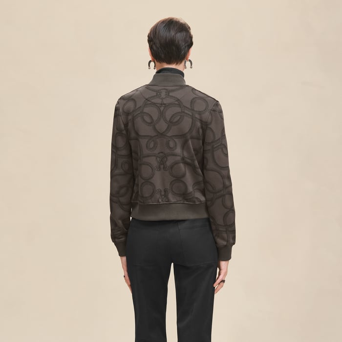 Gris Charbon "Palefroi Remix" Varsity Jacket