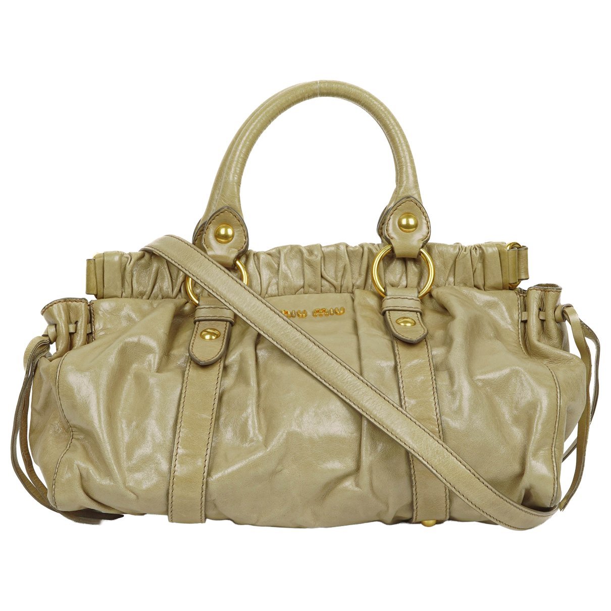 Leather handbag