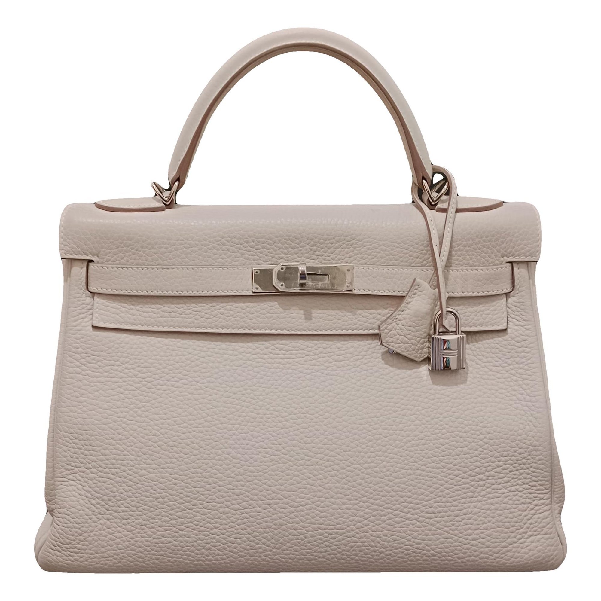Kelly 32 leather bag