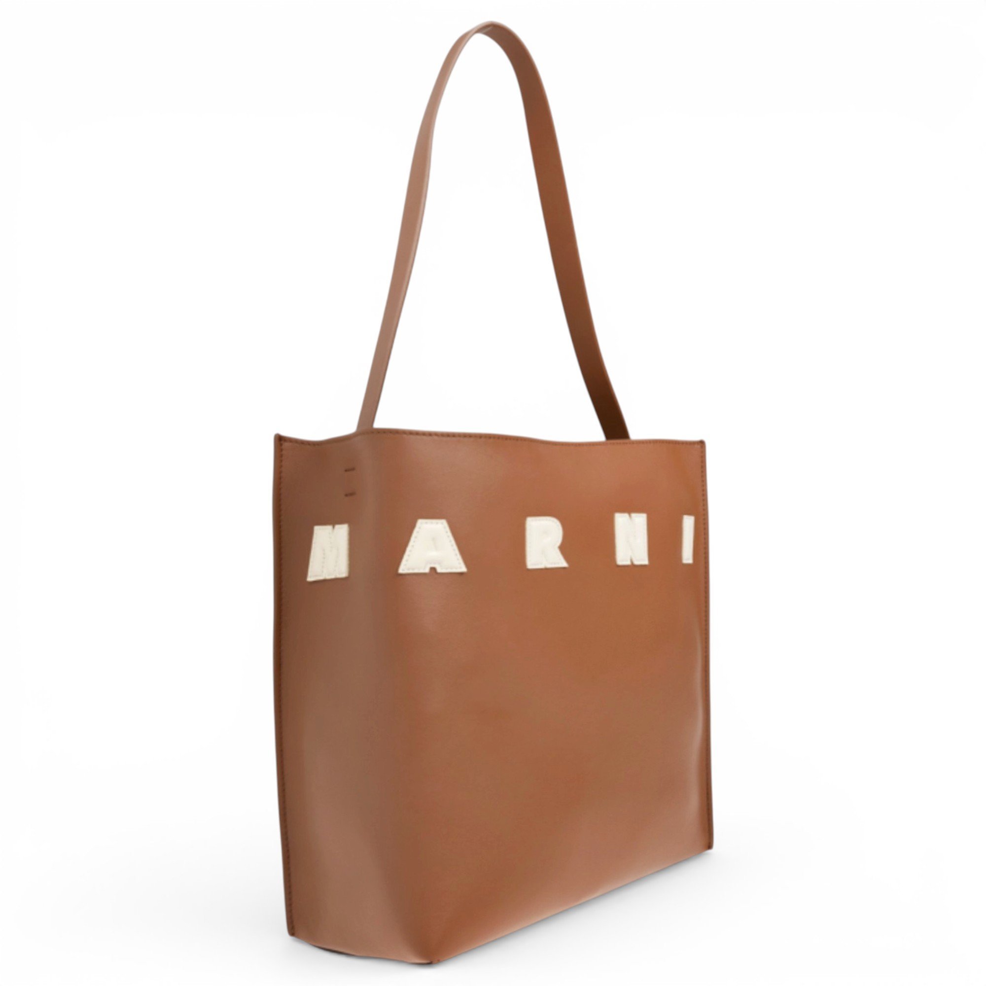 Leather tote