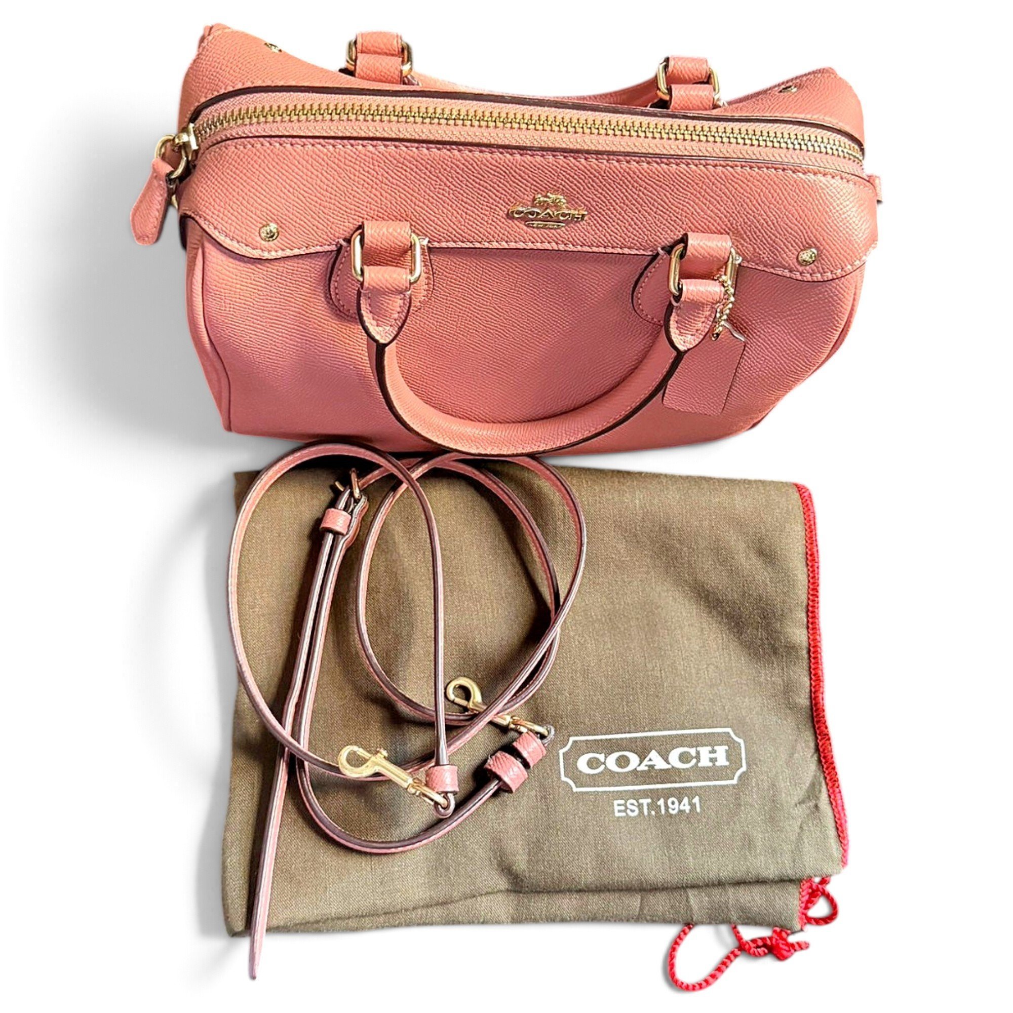 Leather mini bag