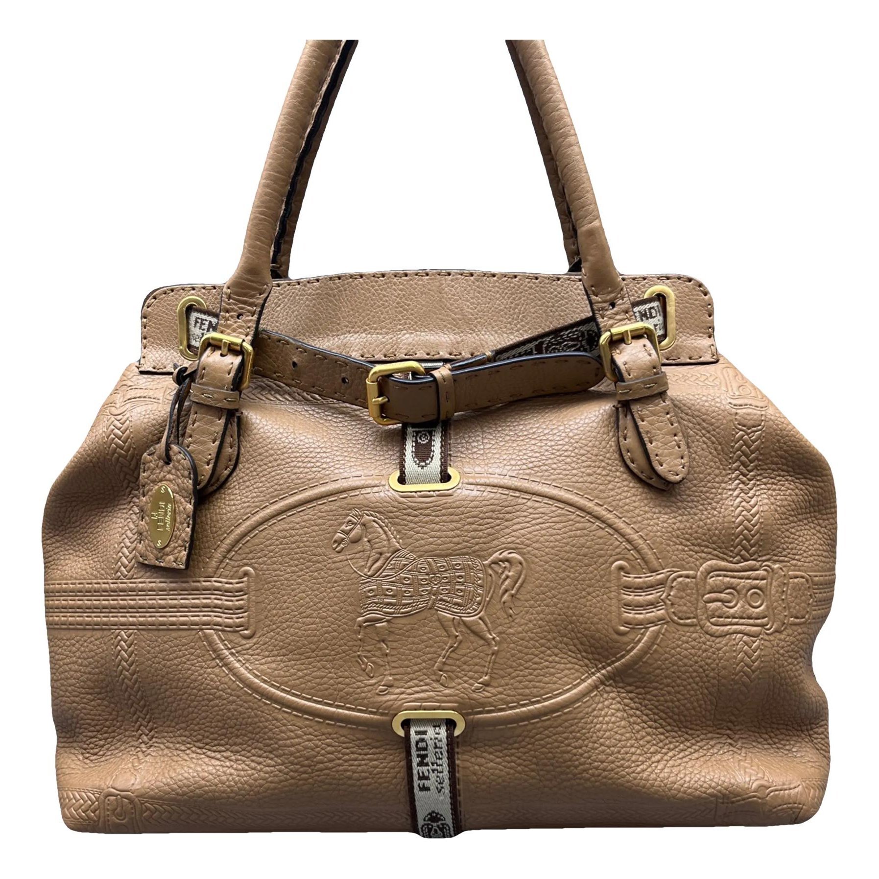 Leather handbag