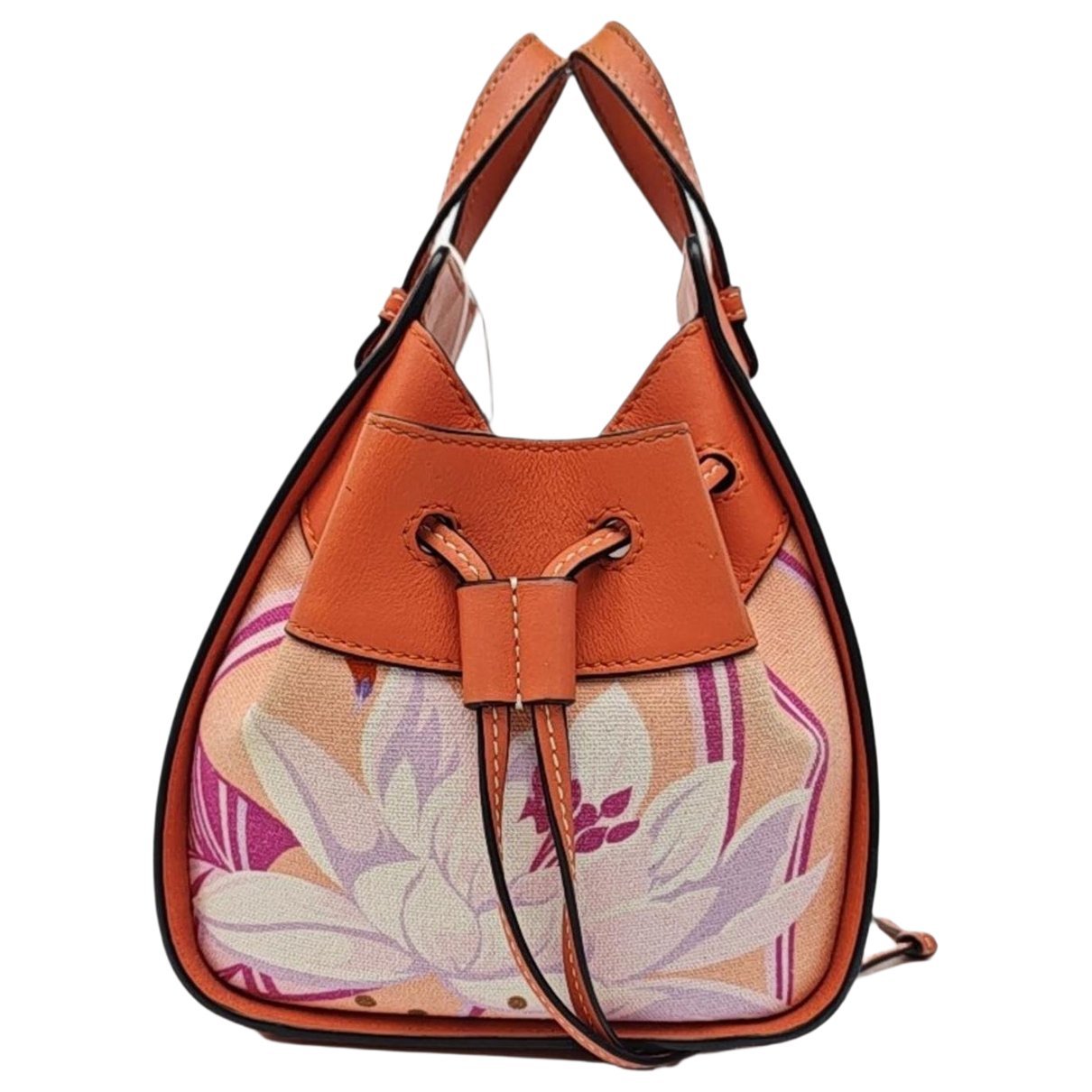 Hammock leather handbag