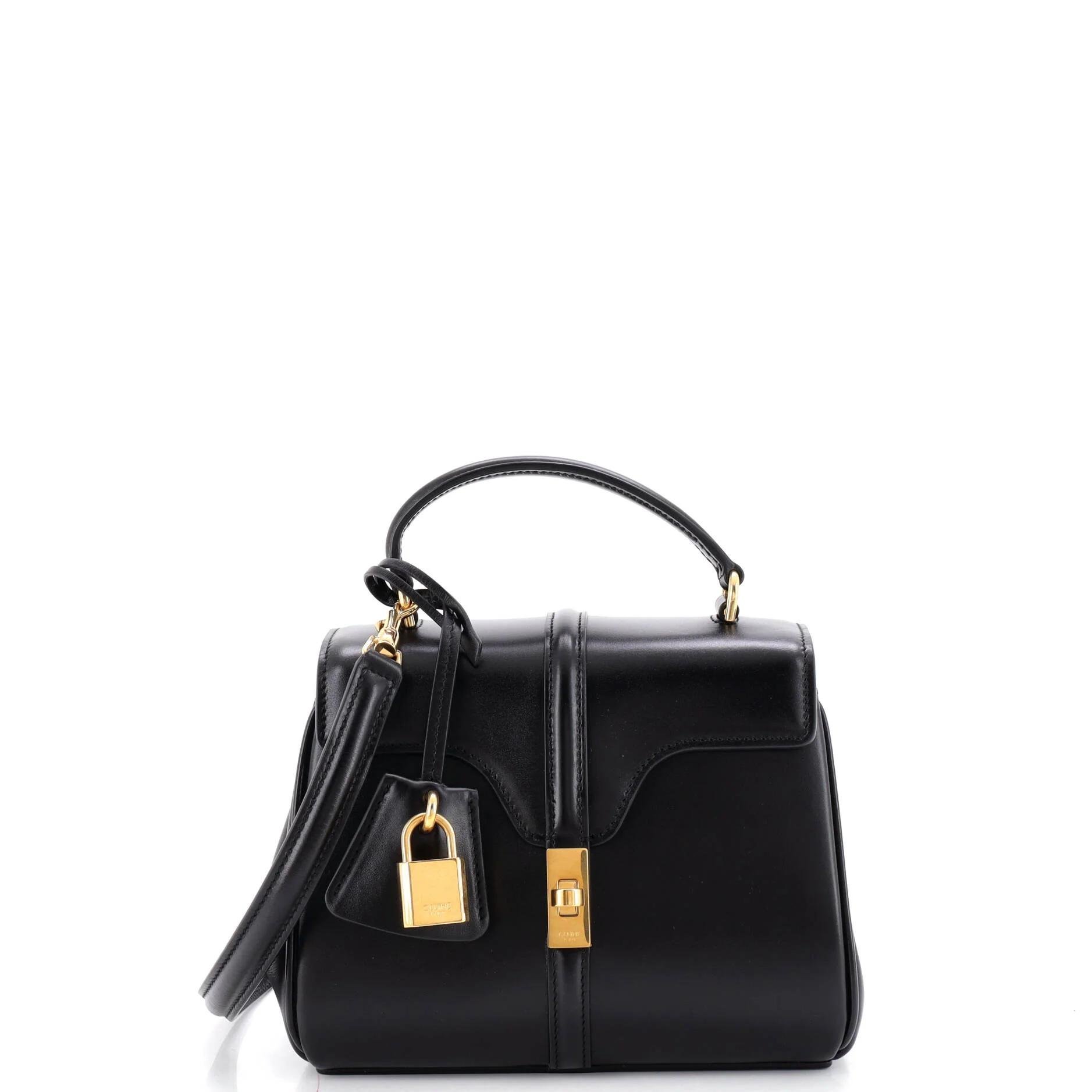 Leather handbag
