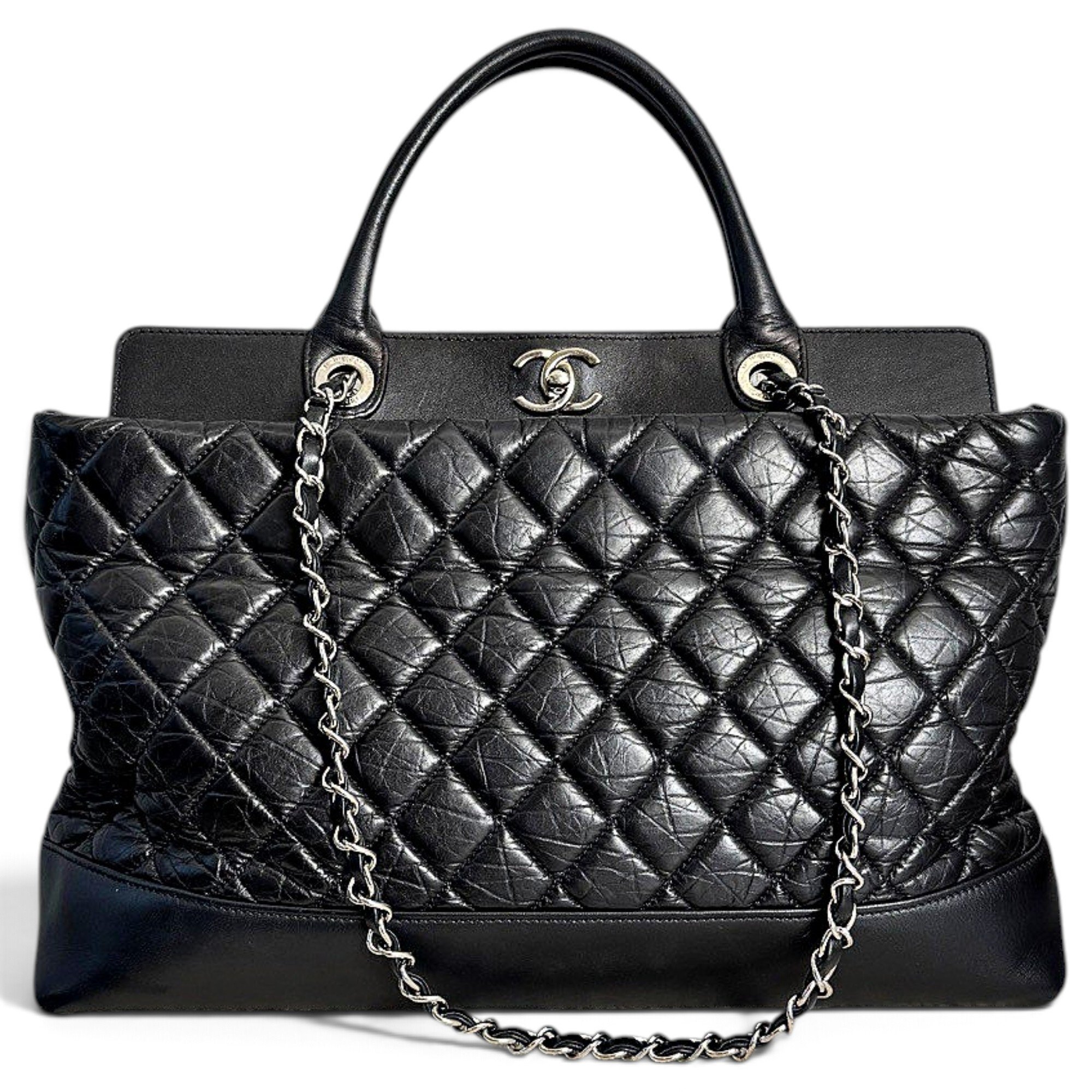 Leather handbag