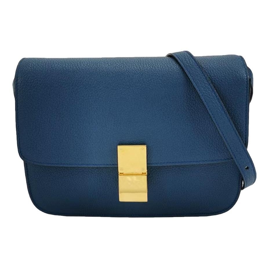 Classic leather handbag