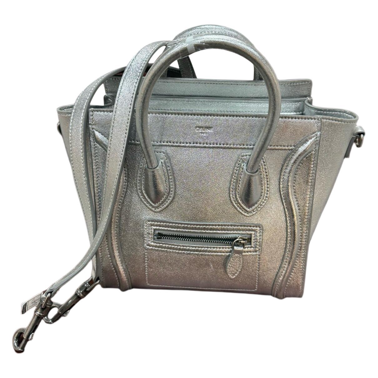 Nano Luggage leather handbag
