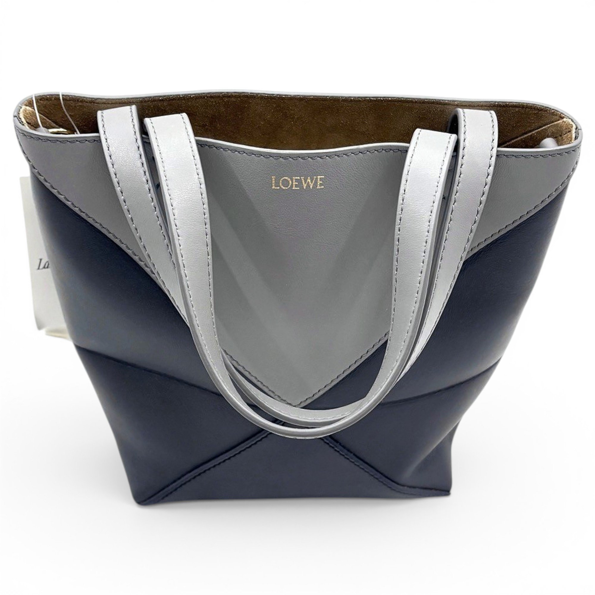 Puzzle Fold leather handbag