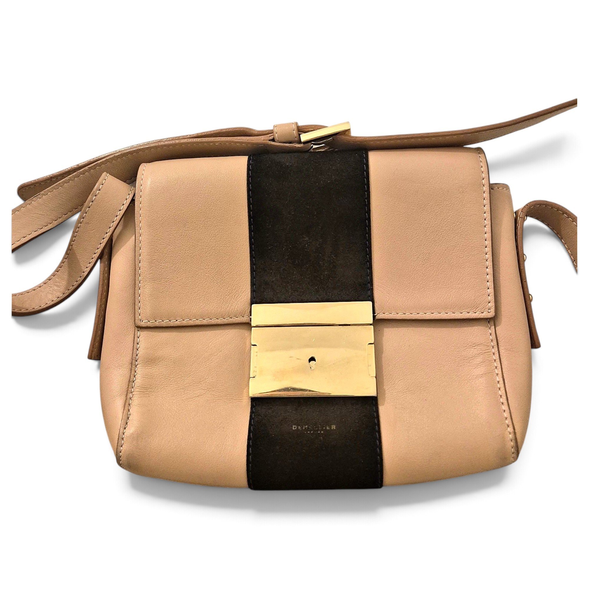 Leather crossbody bag