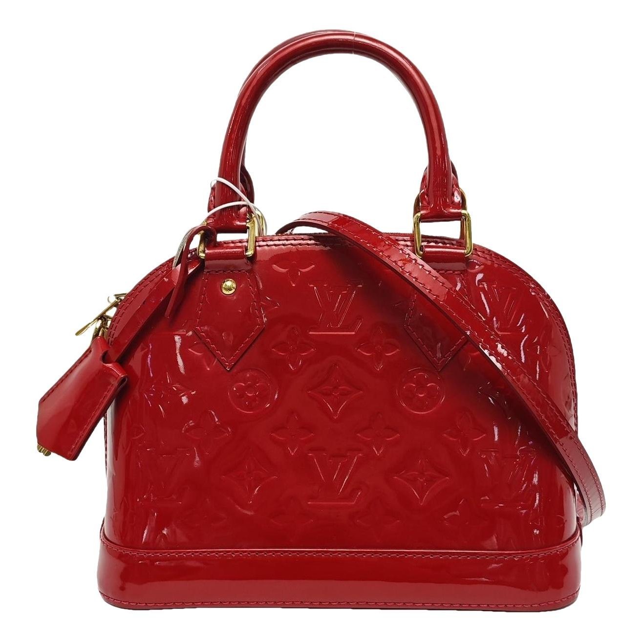 Alma patent leather handbag