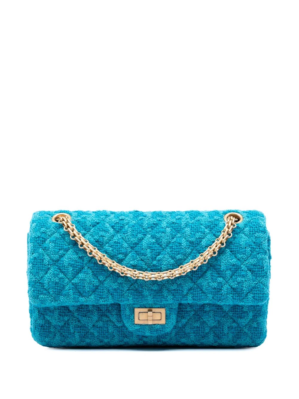 2019 Quilted Tweed Reissue 2.55 Double Flap 225 shoulder bag
