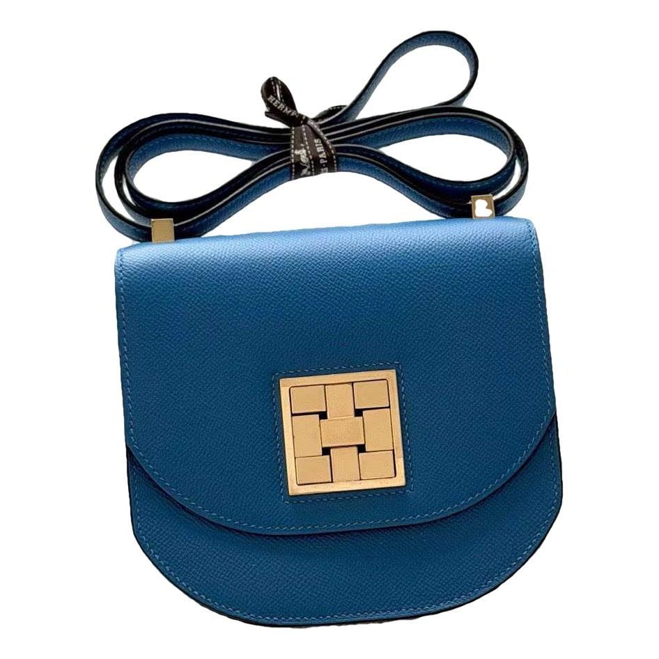 Mosaïque leather handbag