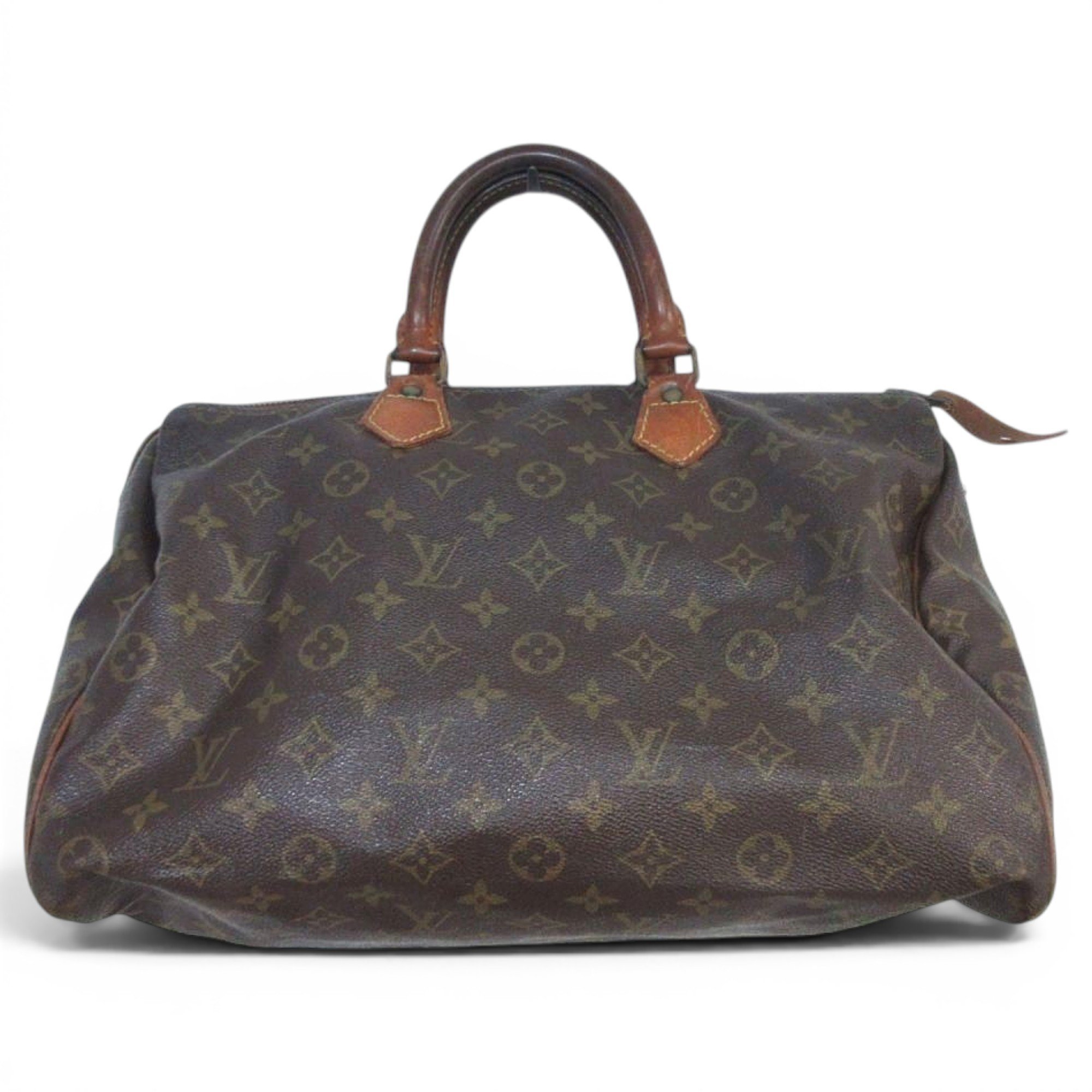 Speedy leather handbag