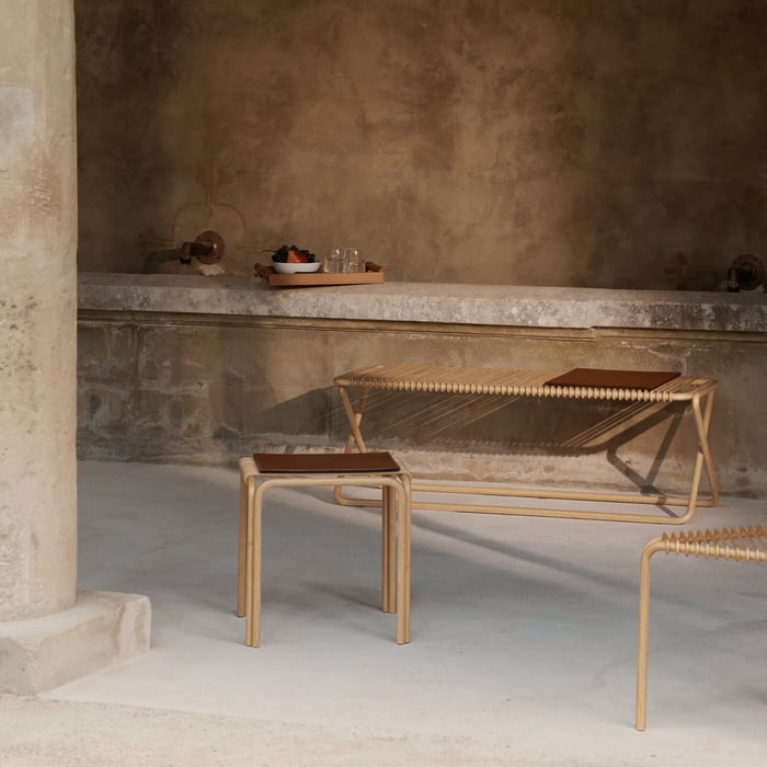 Fauve Seat Cushion for Karumi Bench