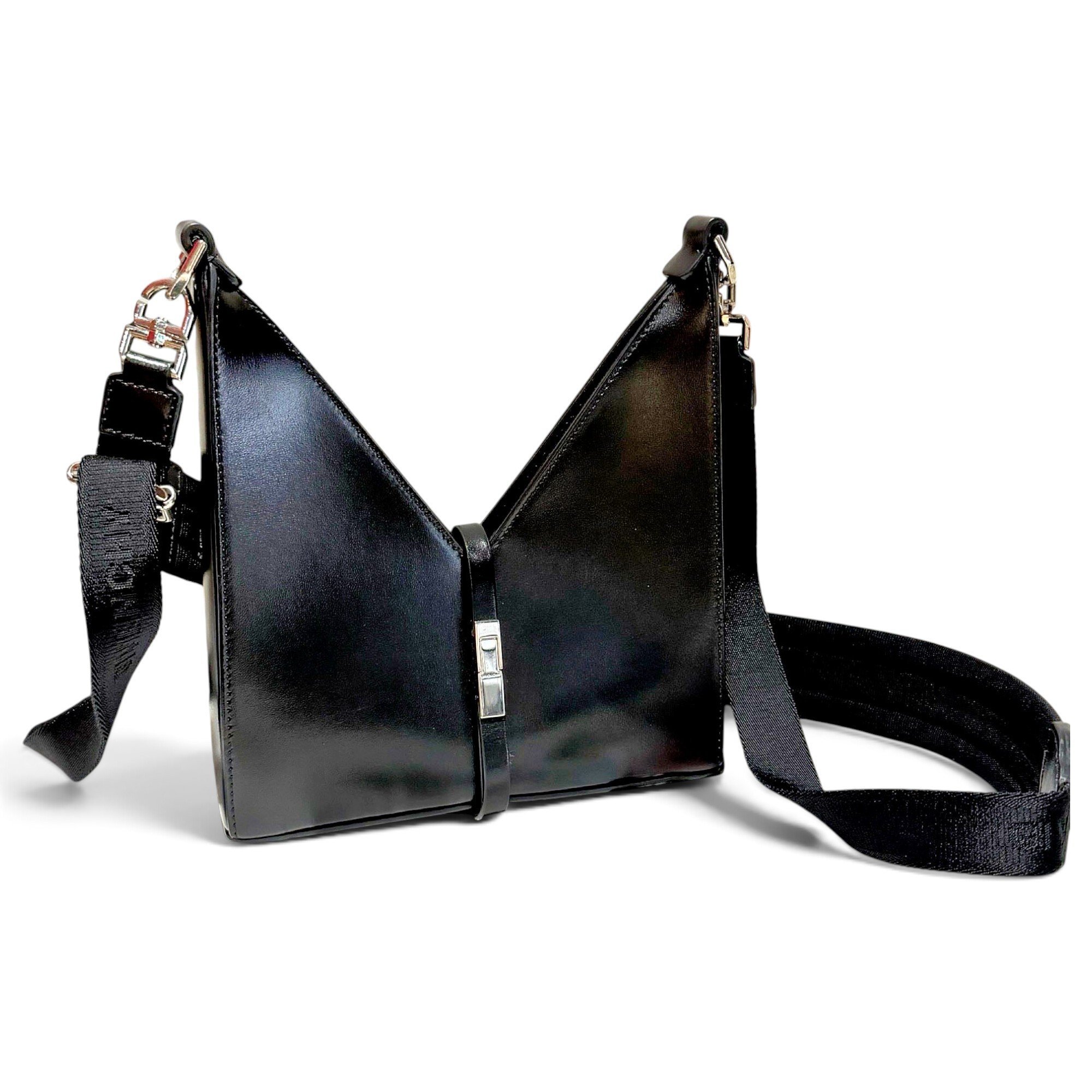 Cut Out leather handbag