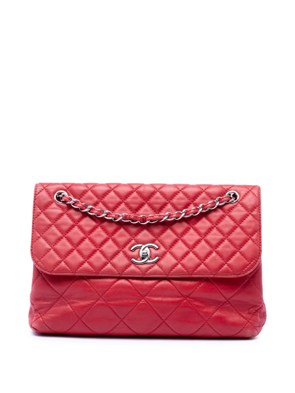 2010-2011 CC Quilted Calfskin In The Business Flap shoulder bag