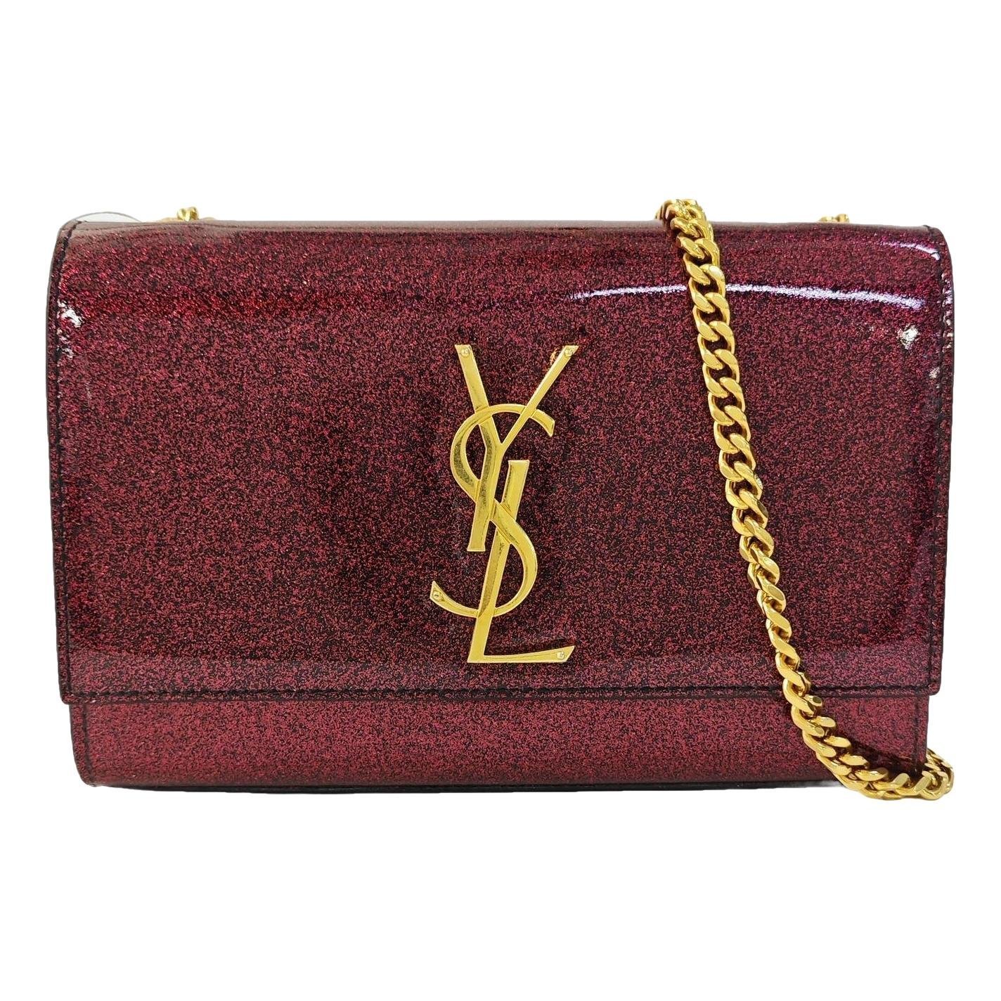 Kate monogramme patent leather handbag