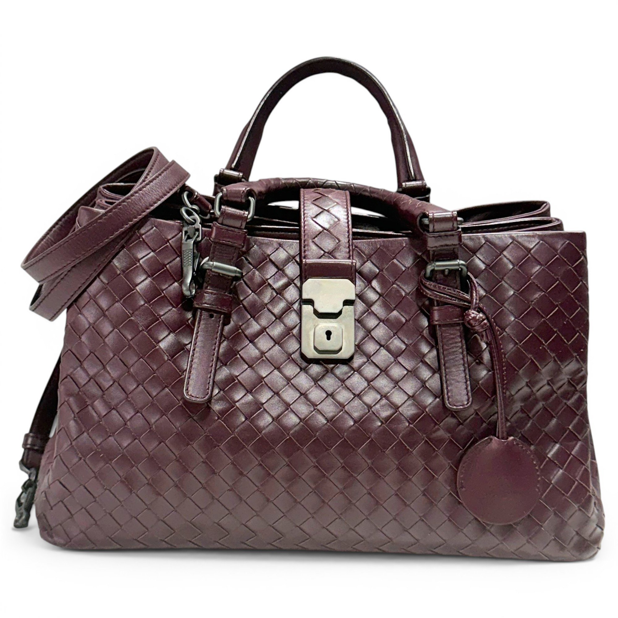 Roma leather handbag