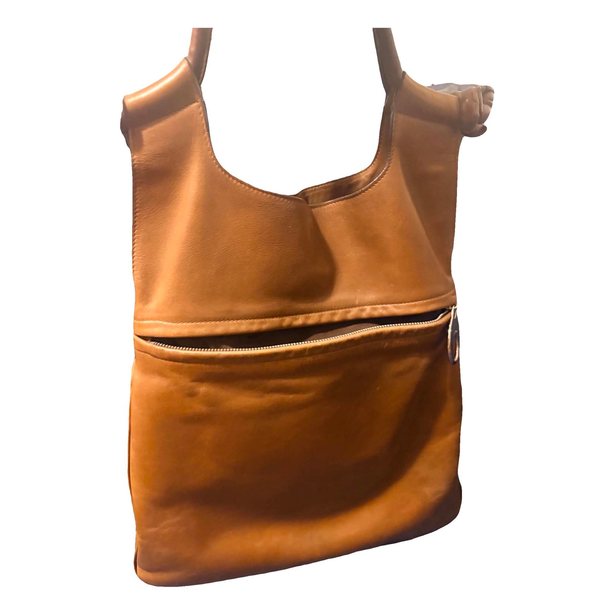 Leather handbag