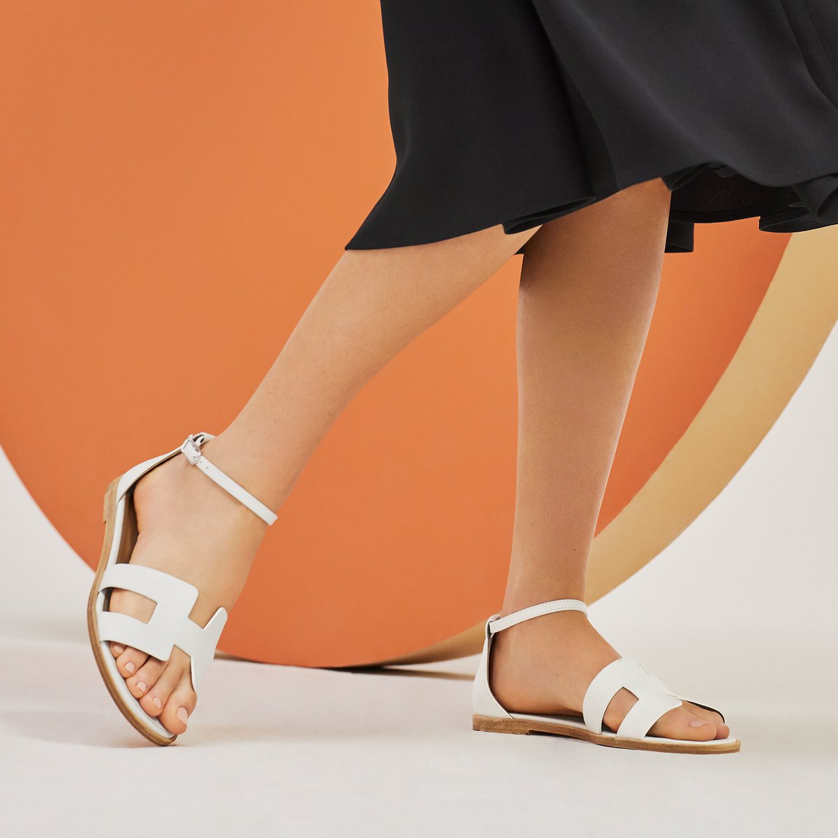 Blanc Santorini Sandal