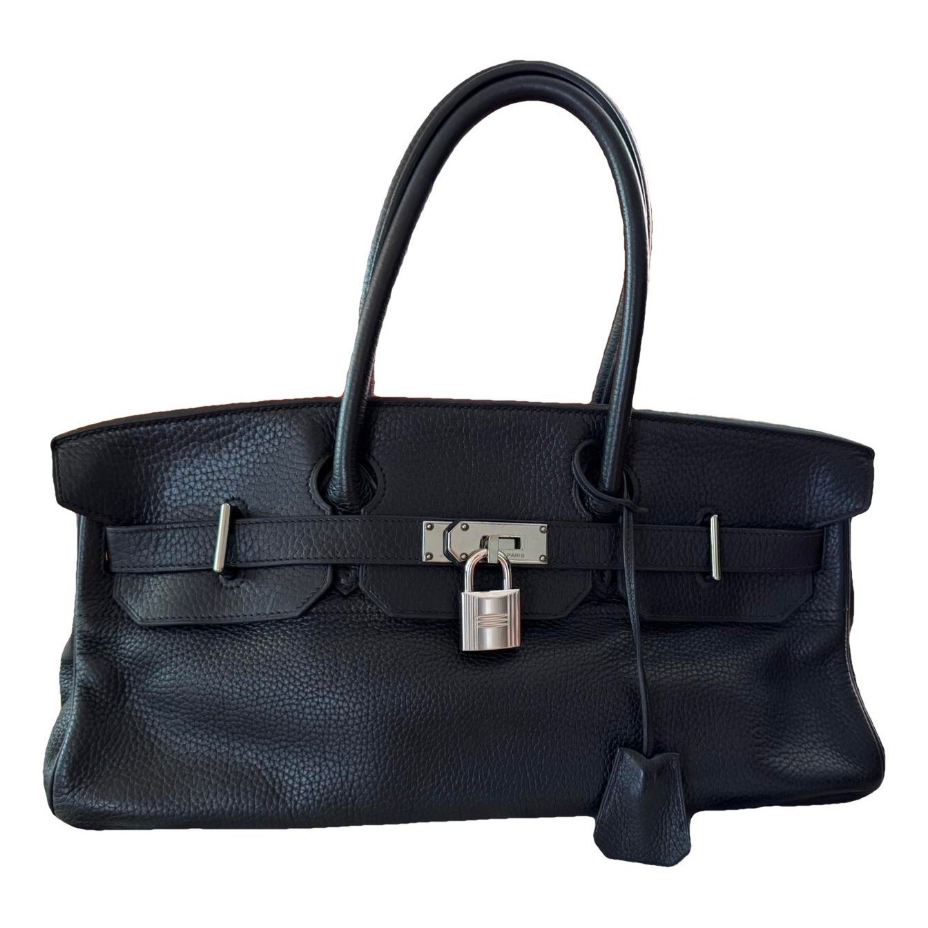 Birkin Shoulder leather handbag