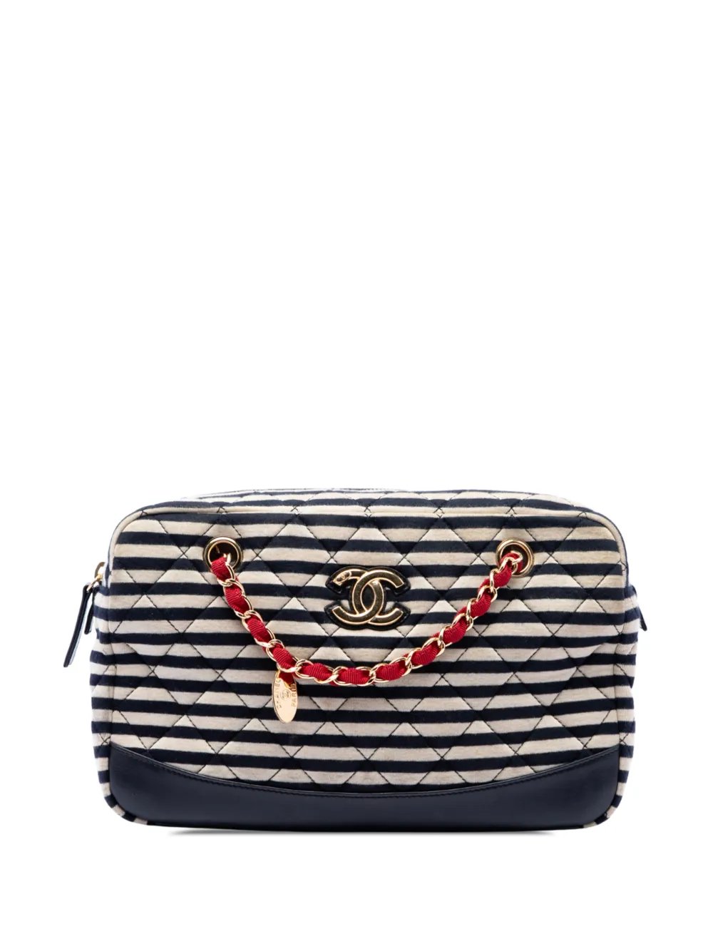 2013-2014 Quilted Jersey and Lambskin Coco Sailor Camera Bag shoulder bag