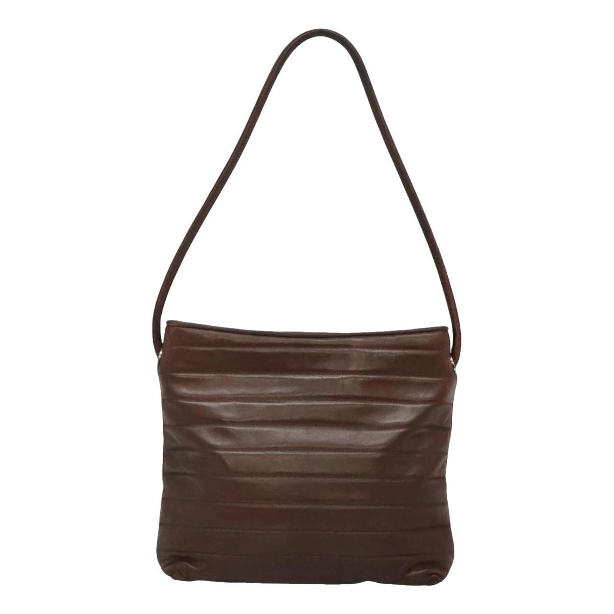 Leather tote