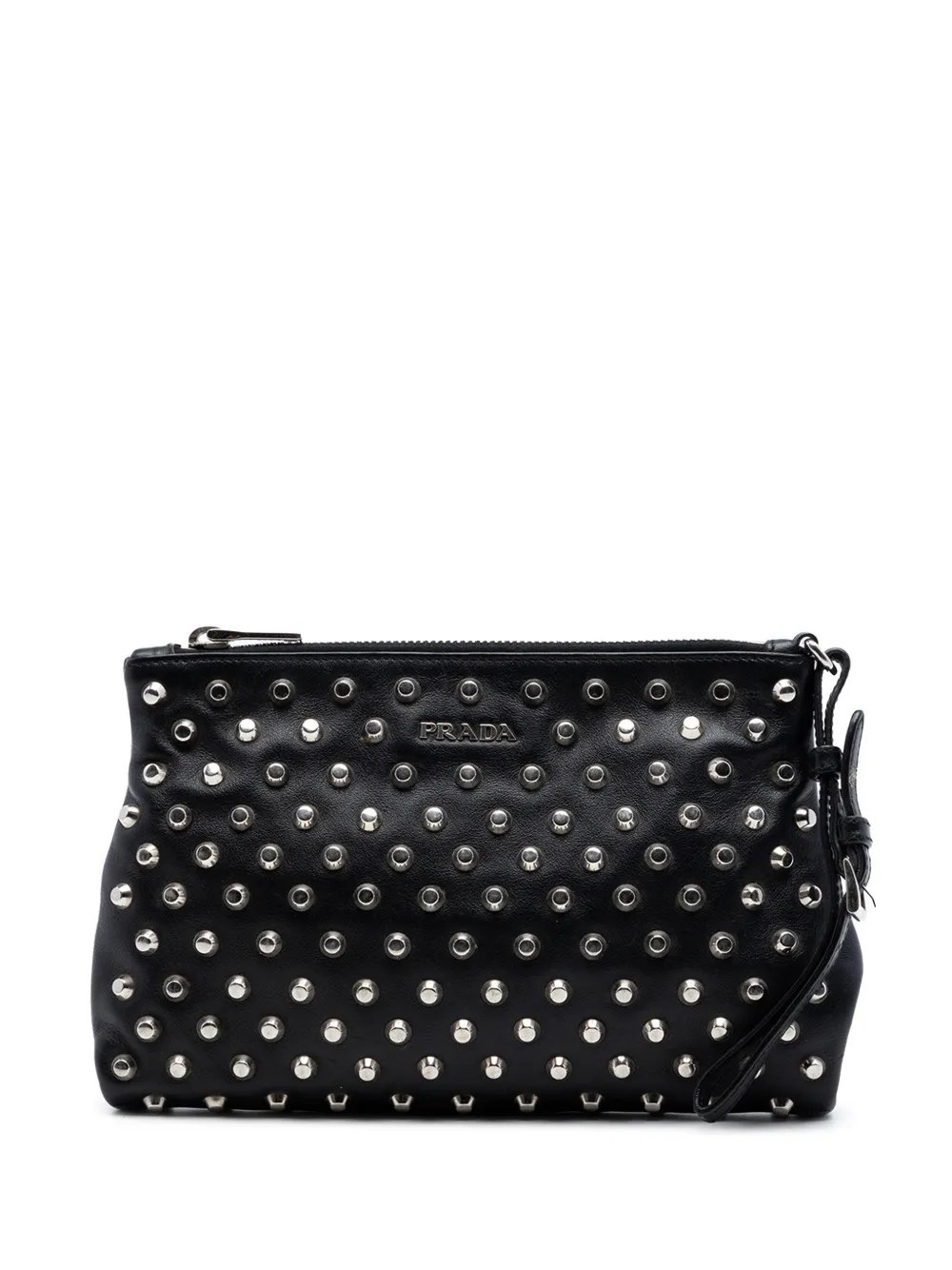 2010-2026 Studded Leather clutch bag