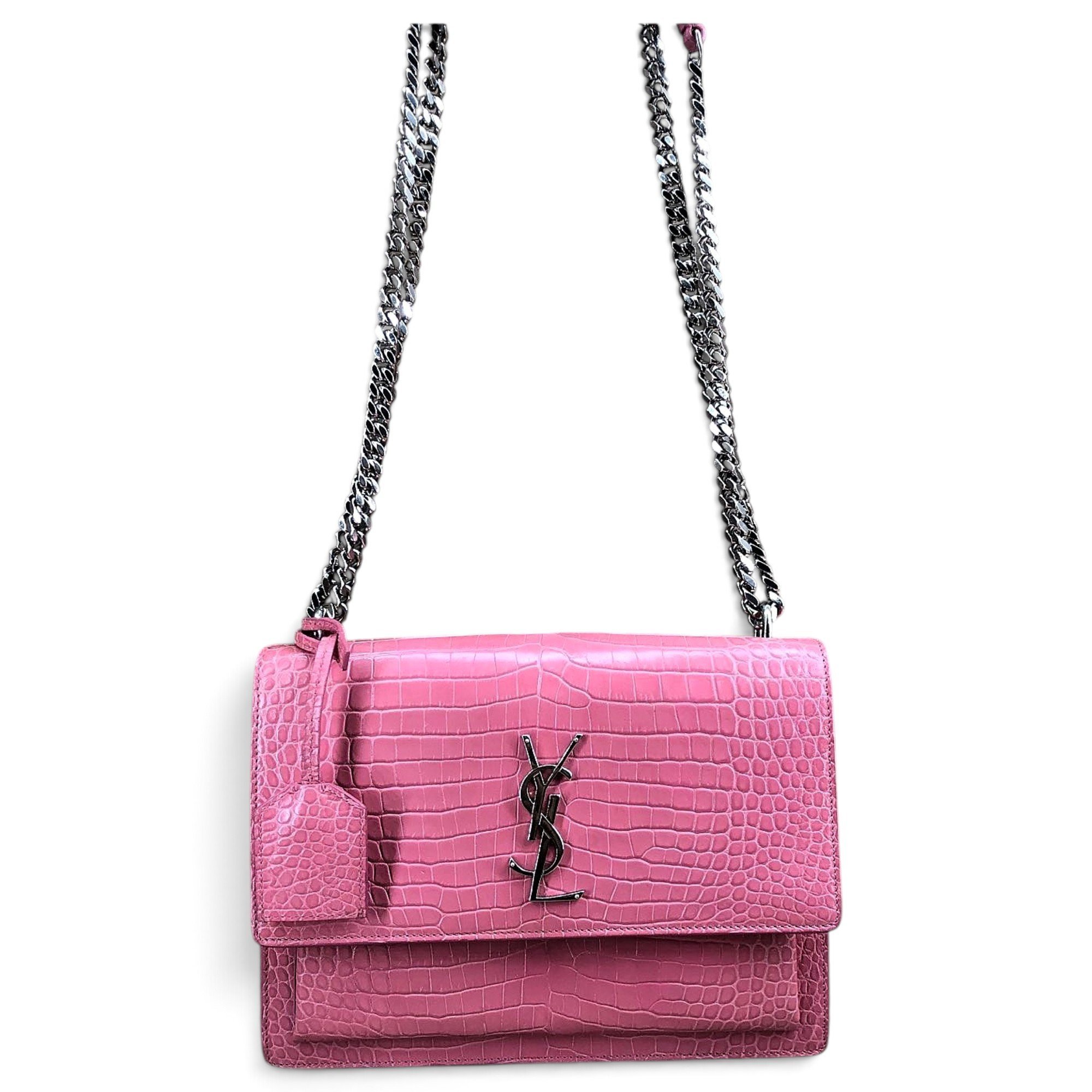 Sunset leather handbag