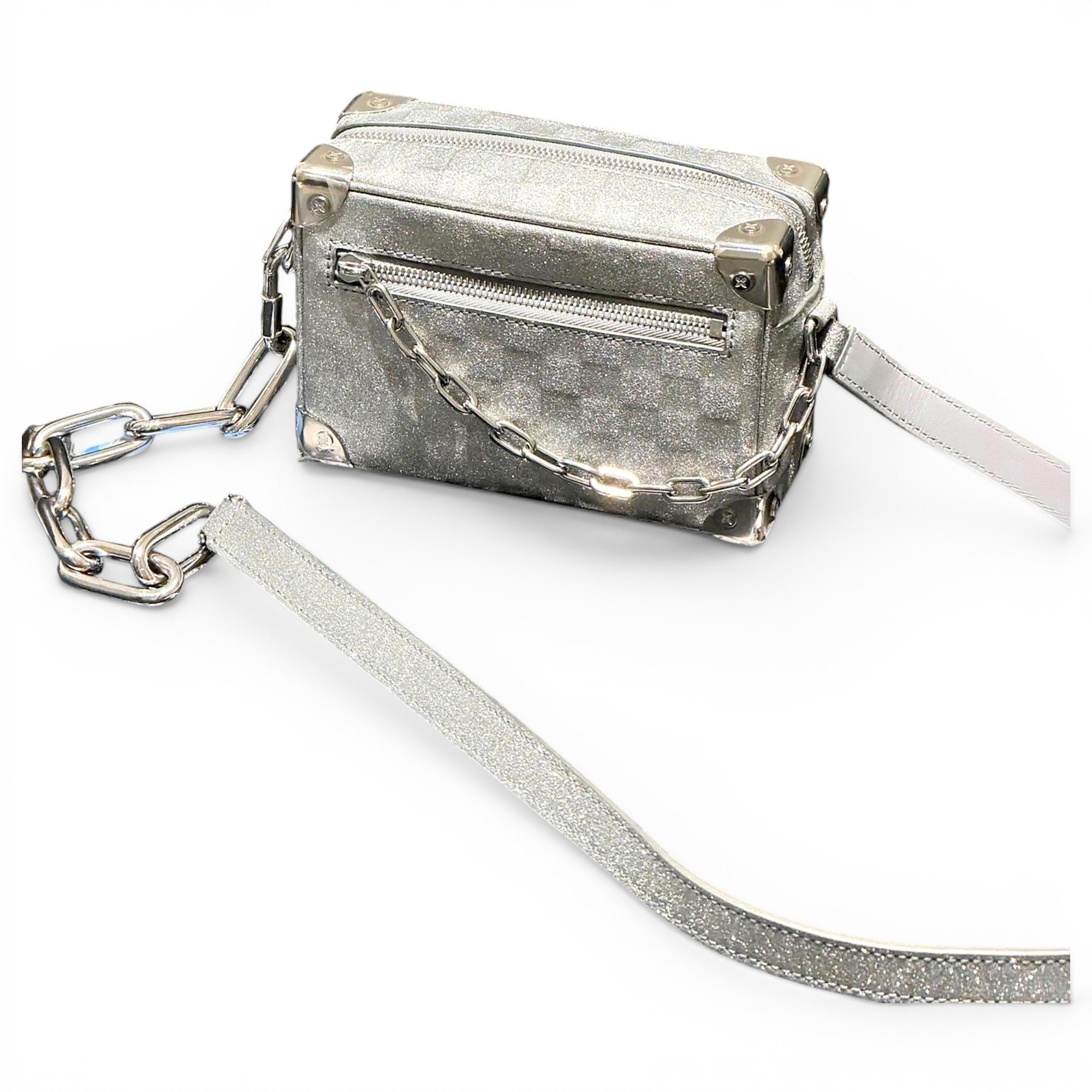 City Trunk leather handbag