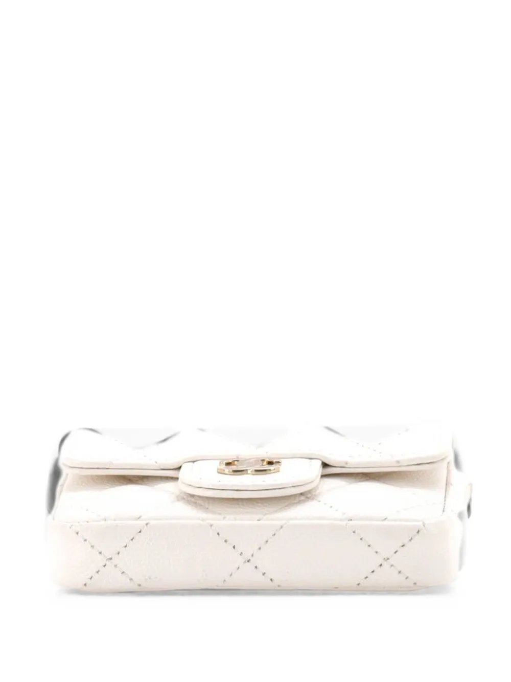 Classic Flap Chain Quilted Caviar Mini belt bag