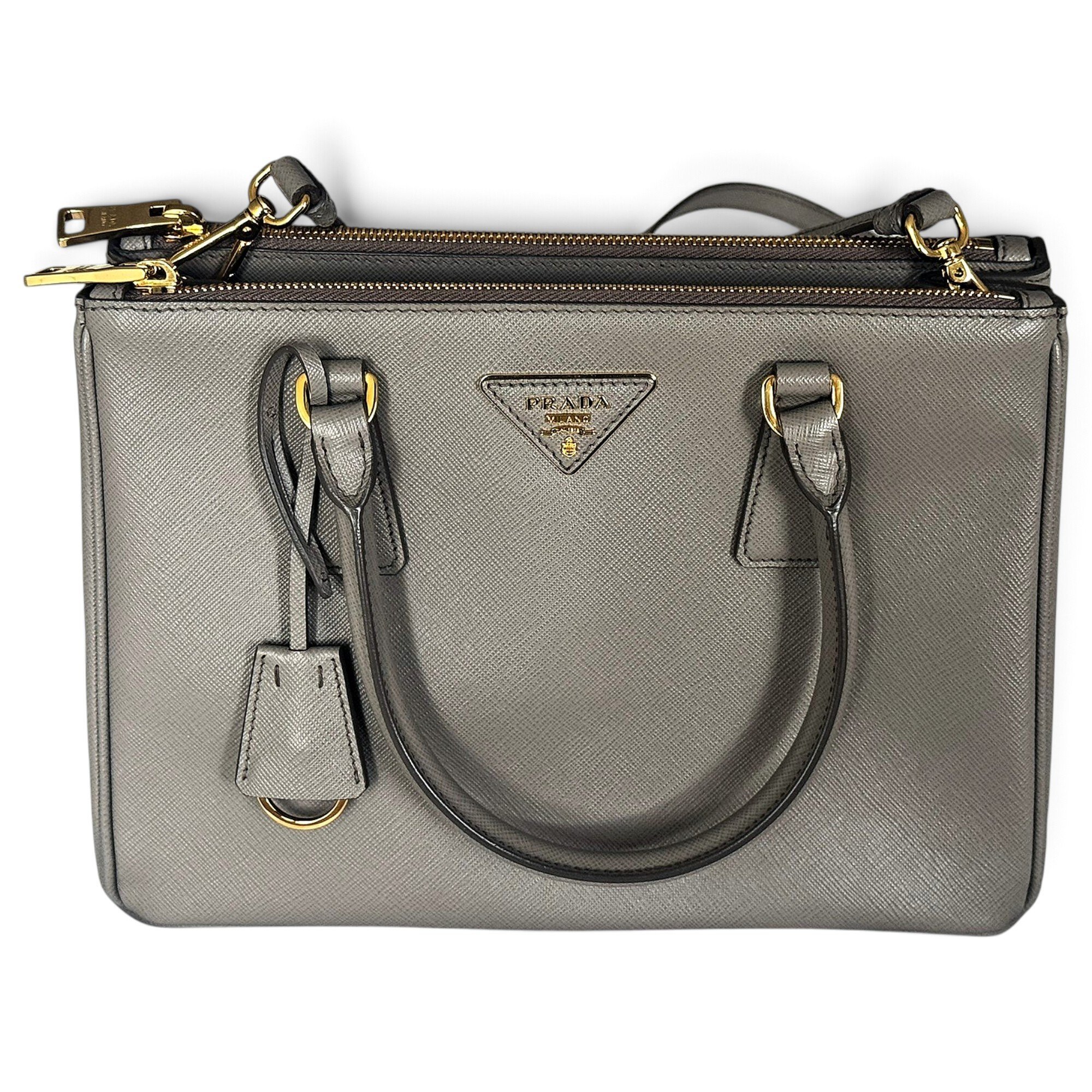 Galleria leather handbag