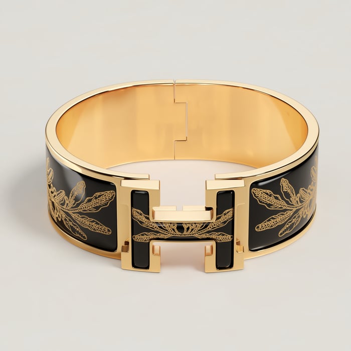 Clic Clac H Poste Et Cavalerie Bracelet