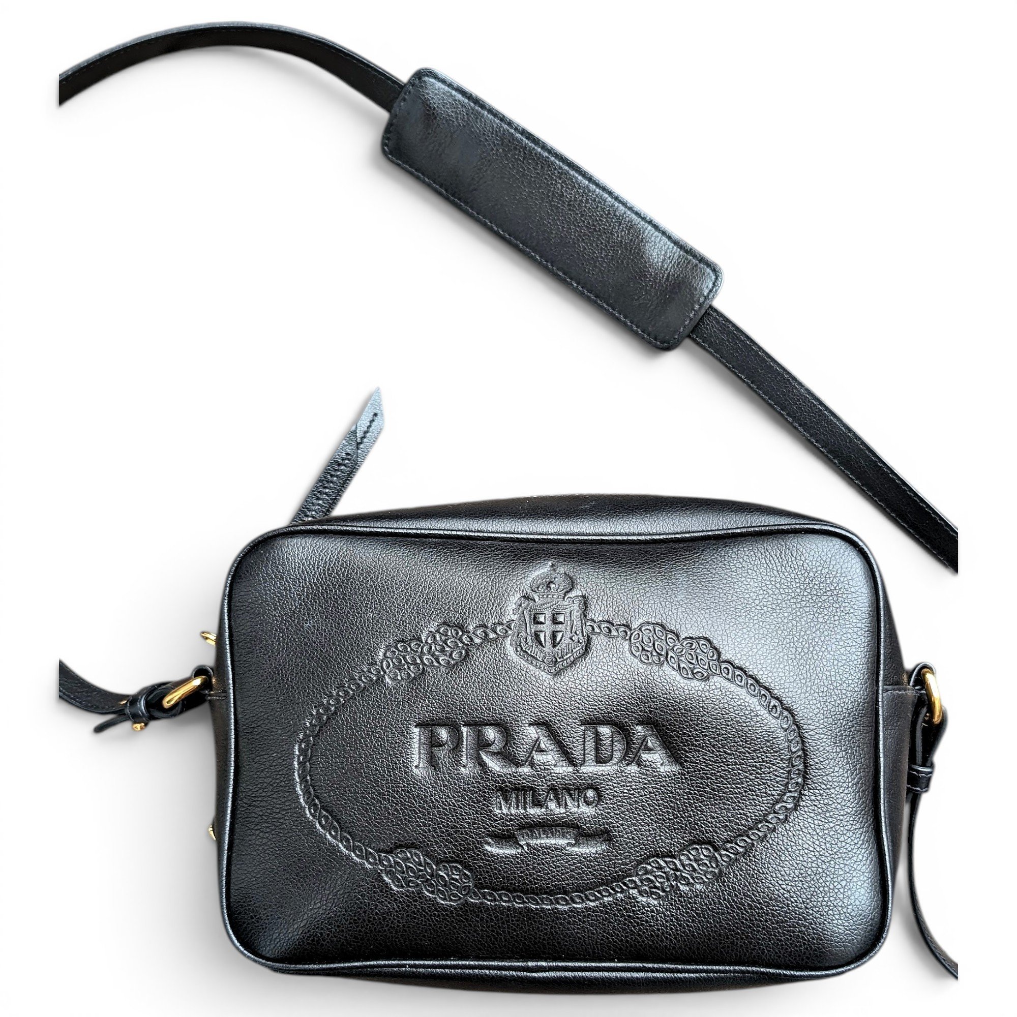 Leather crossbody bag