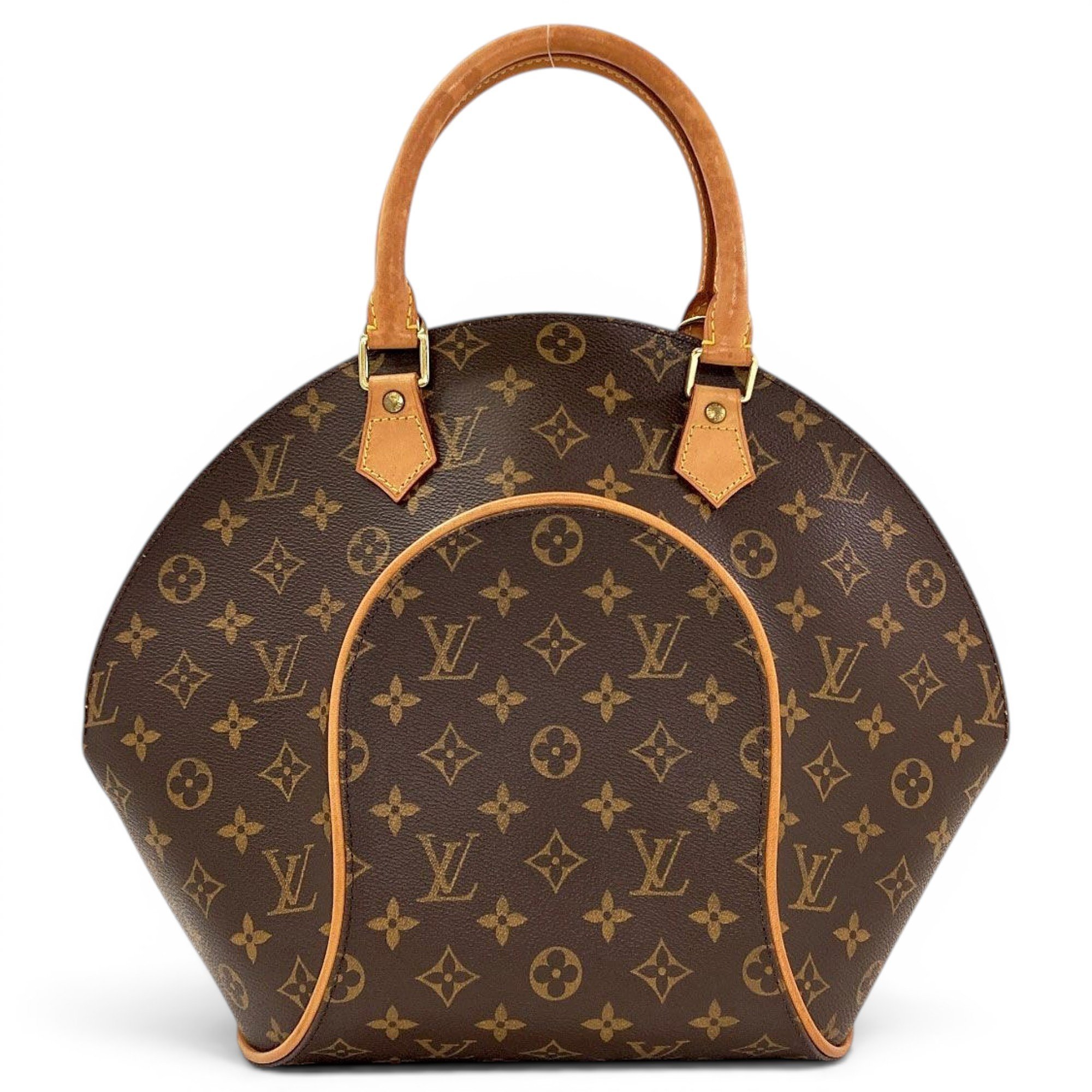 Ellipse cloth handbag