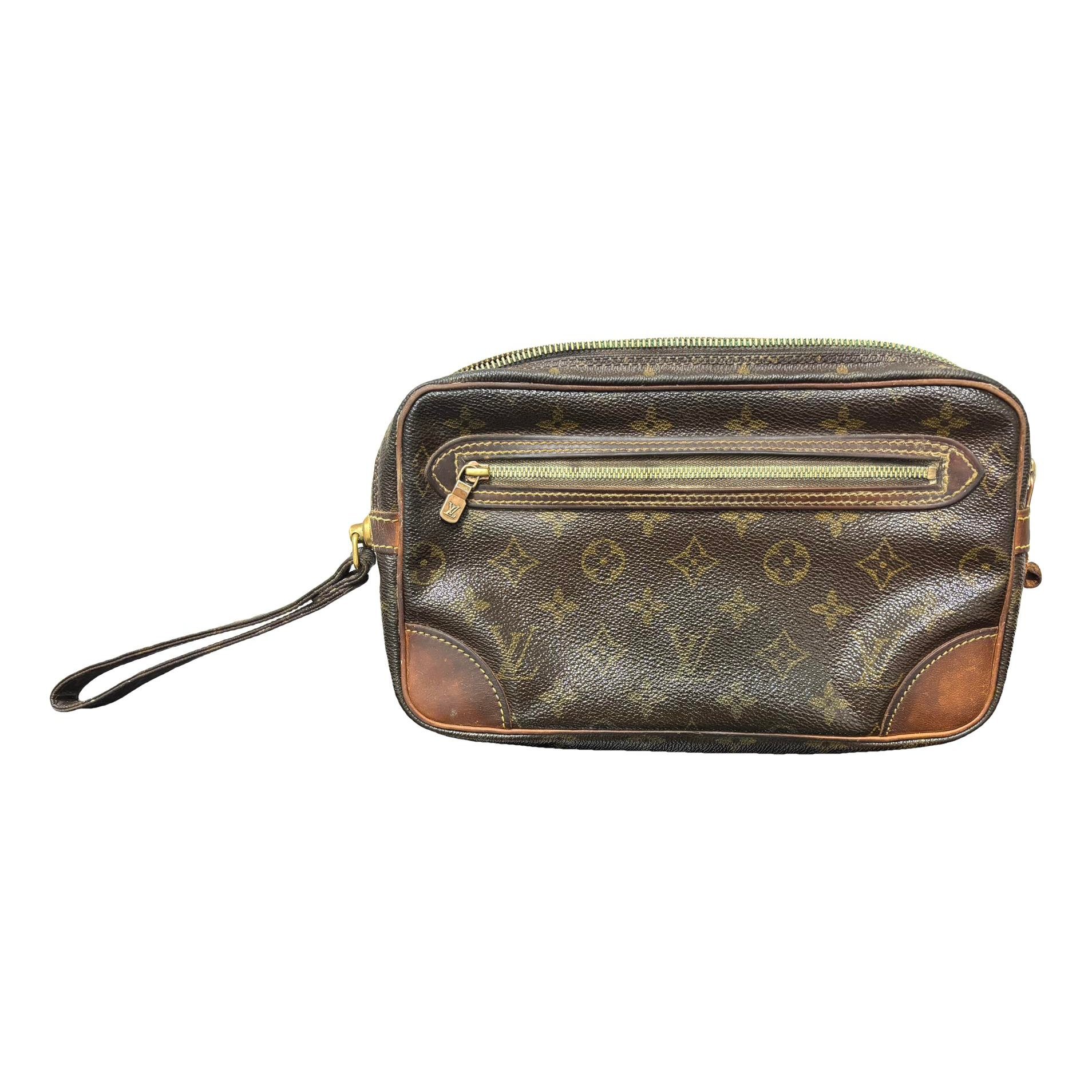 Marly Dragonne cloth clutch bag