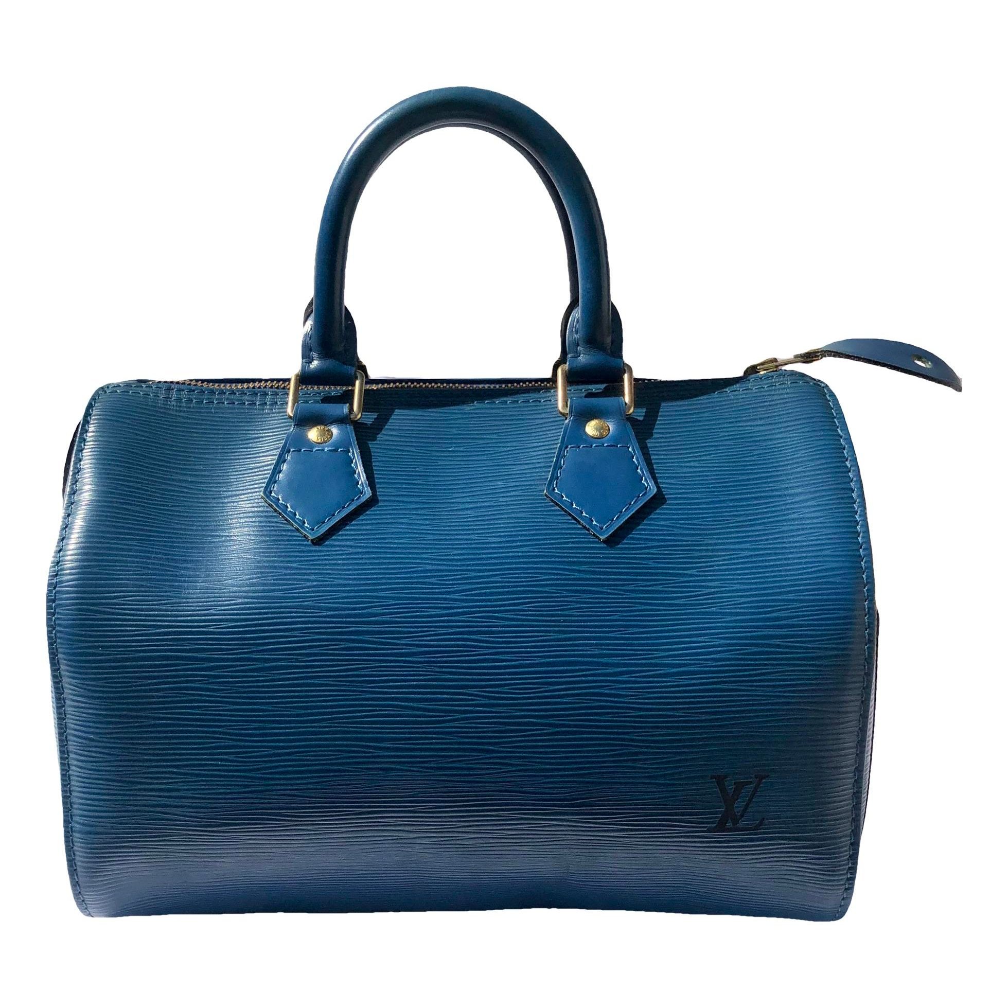 Speedy leather handbag