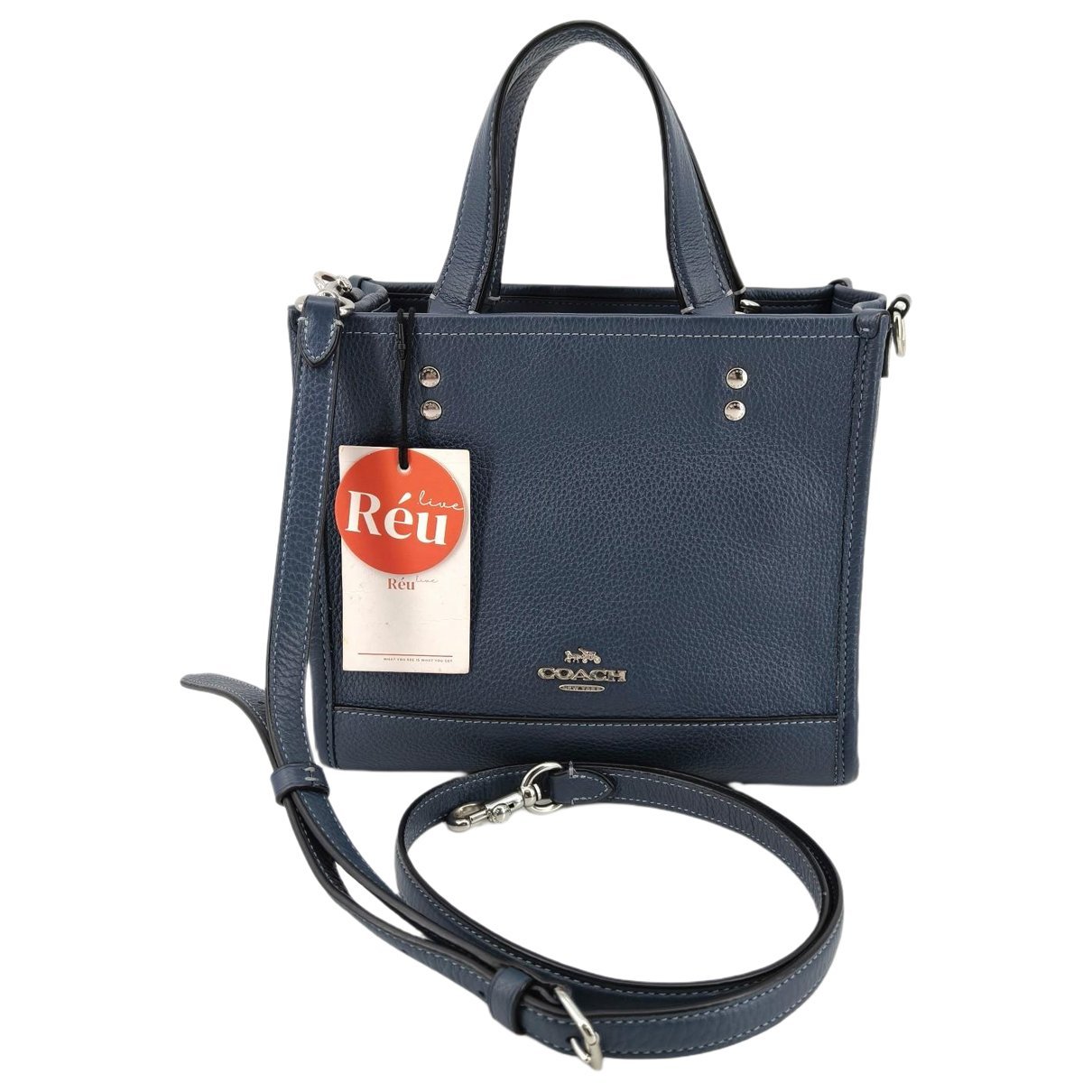 Leather tote