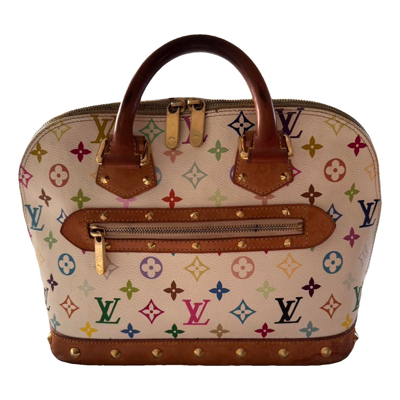 Alma leather handbag