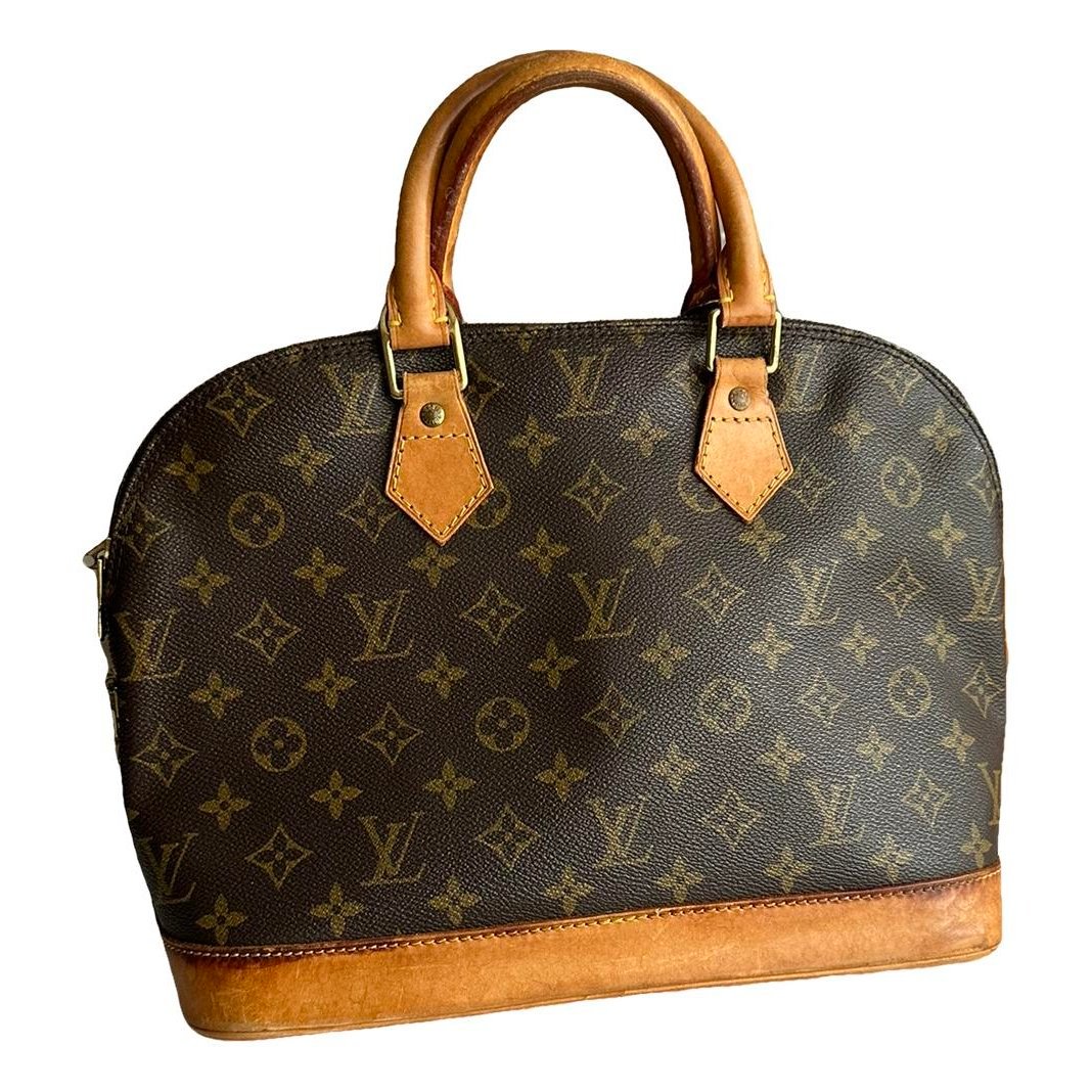 Alma leather handbag