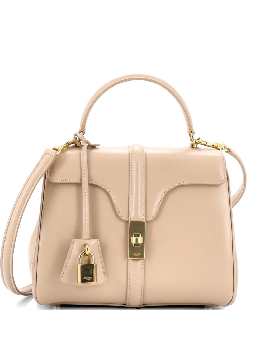 Celine 16 Top Handle Bag Smooth Calfskin Small satchel