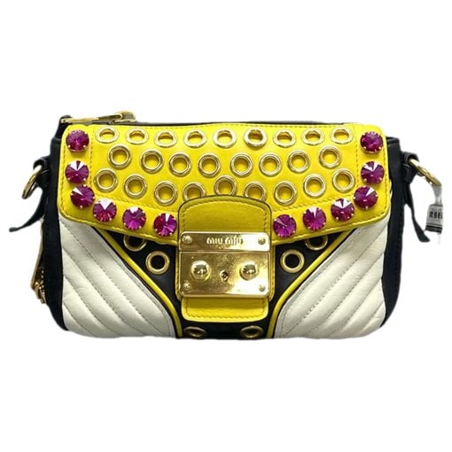 Leather crossbody bag