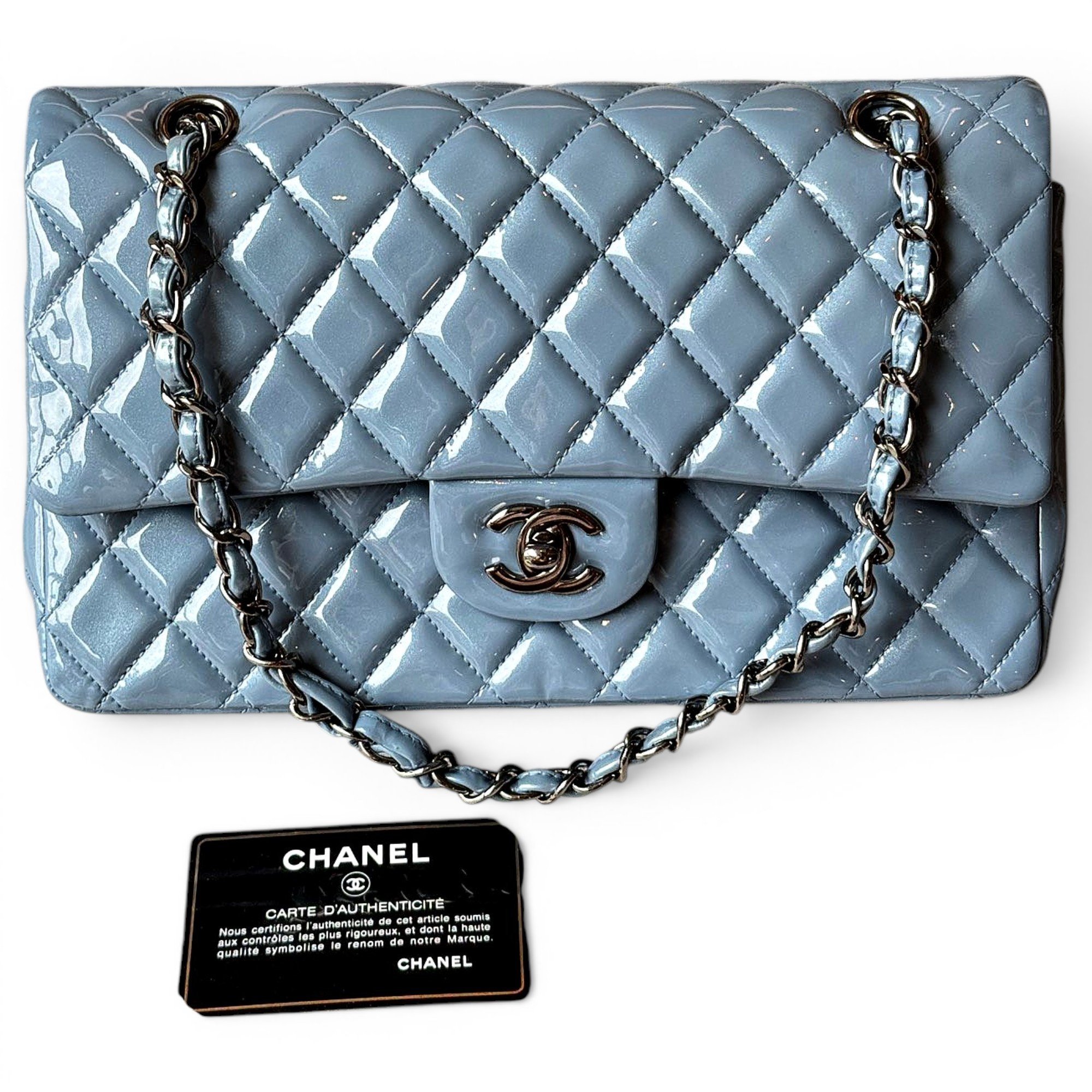 Timeless/Classique patent leather handbag