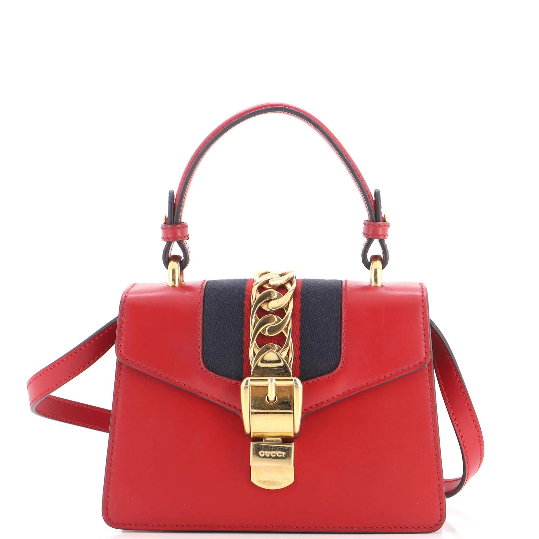 Leather handbag