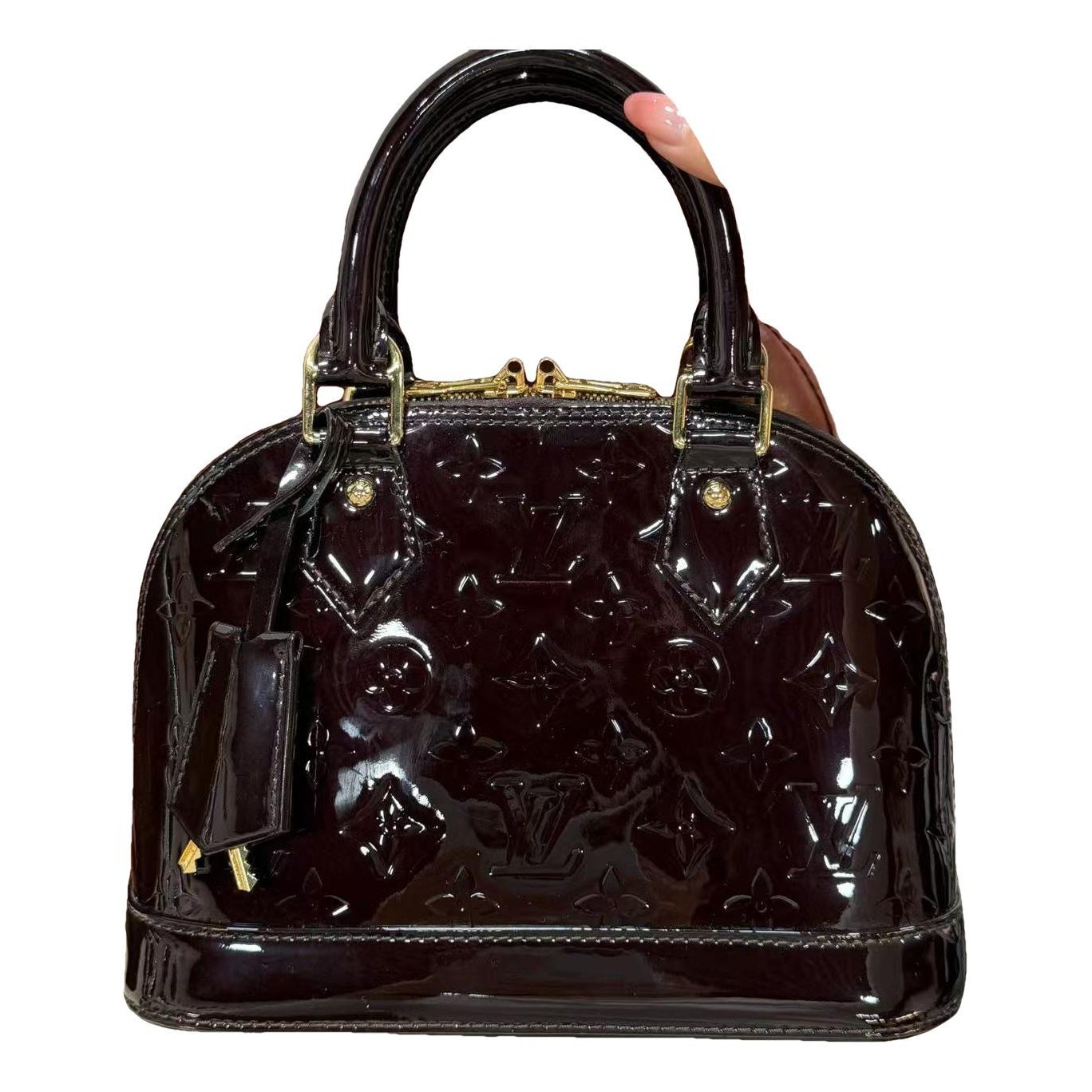Alma BB leather handbag