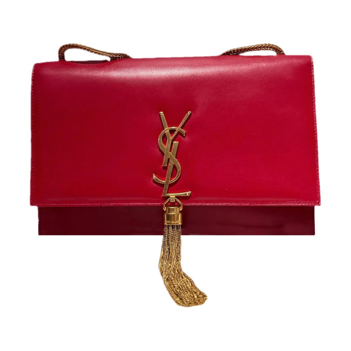 Pompom Kate leather handbag