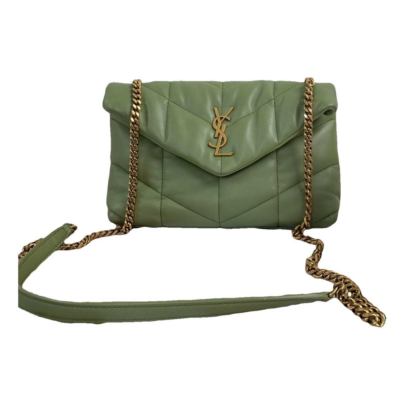 Saint Laurent Loulou Puffer leather handbag