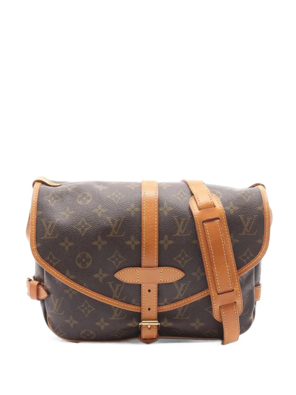 1995 Saumur Monogram shoulder bag