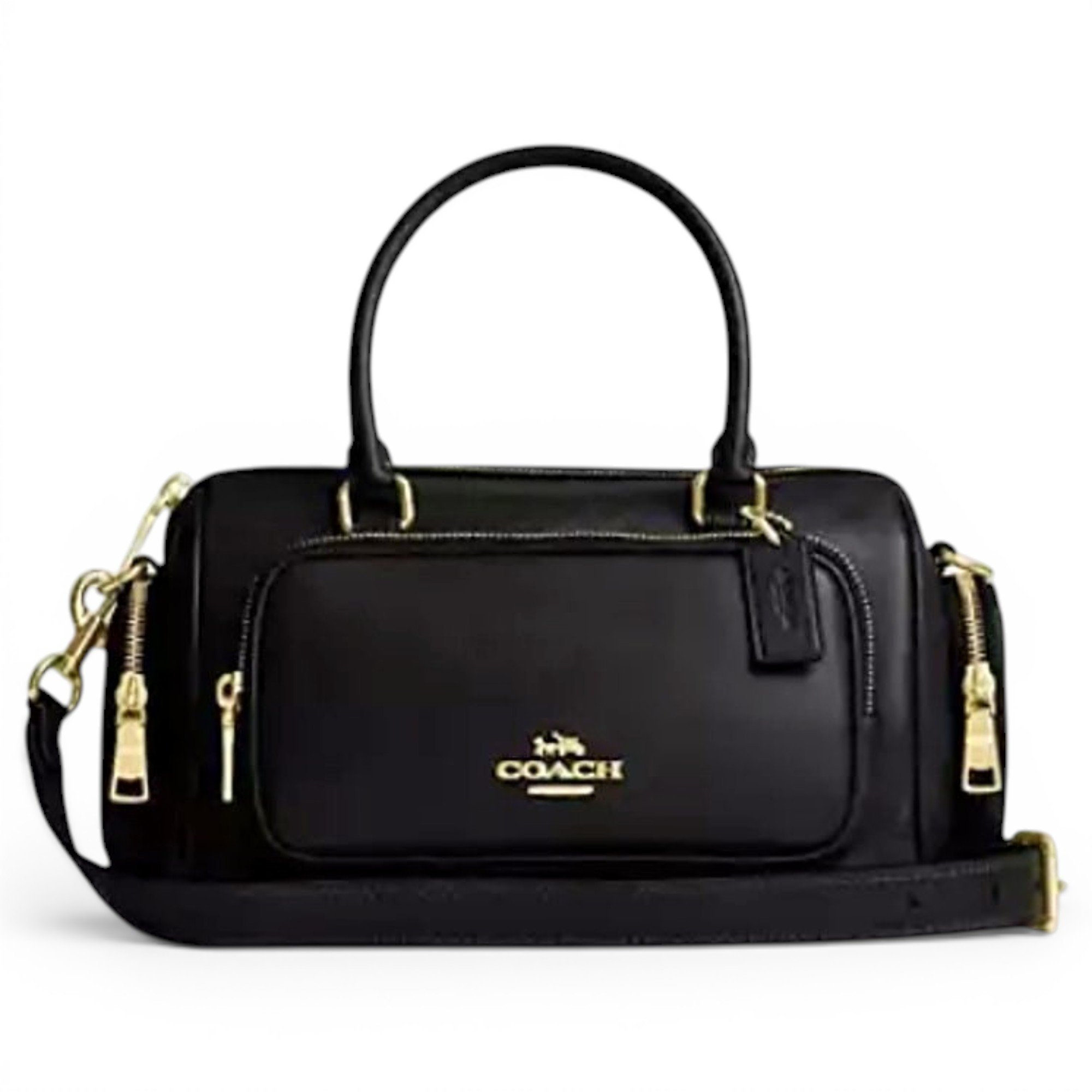 Leather satchel